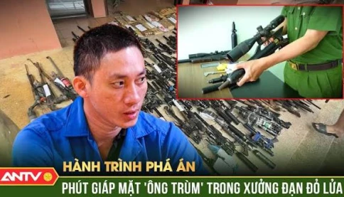 Cuộc vây ráp xưởng sản xuất đạn khủng, tóm ‘ông trùm’ về đồn quy án