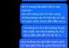 Đoạn tin thí sinh inbox Bộ Giáo dục và Đào tạo không chỉ phanh phui tiêu cực ở trường THPT Lê Trực (Quảng Trị)