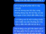 Đoạn tin thí sinh inbox Bộ Giáo dục và Đào tạo không chỉ phanh phui tiêu cực ở trường THPT Lê Trực (Quảng Trị)