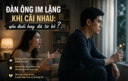 Vì sao đàn ông chọn im lặng trong lúc cãi nhau? Câu trả lời khiến nhiều người phải suy ngẫm