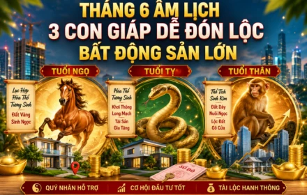 3 con giáp có vận may nhà đất trong tháng 6 âm, dễ gặp cơ hội đầu tư tốt