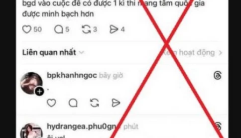 Công an tỉnh Ninh Bình thông tin nóng kết quả xác minh vụ tố cáo gian lận thi tốt nghiệp THPT