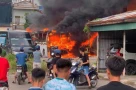 Xe khách bốc cháy trên Quốc lộ 1 qua Đồng Nai, 7 người tử vong