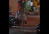 Á hậu Mỹ Duyên thừa nhận là người trong clip ném gạch vào nhà dân ở TP.HCM