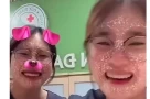 Vụ 2 nữ sinh thực tập dọa "tiêm thuốc độc" khi livestream: Bệnh viện và nhà trường đồng loạt xử lý