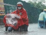 "Bom nước" khổng lồ chực chờ trút xuống Hà Nội, cảnh báo lốc sét và mưa giông trong vài giờ tới