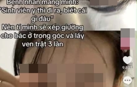 Nữ sinh Đại học Y Hà Nội bị xem xét kỷ luật sau phát ngôn “lấy ven trật 3 lần” với bệnh nhân