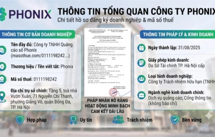 Công ty TNHH Quảng cáo số Phonix sự khởi đầu mới và mục tiêu phát triển bền vững