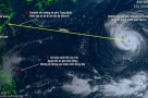 Khẩn cấp siêu bão Cá Heo lộ mắt bão cực đáng sợ, sức gió 252 km/h quỹ đạo dị thường nguy hiểm