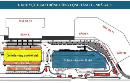 Đến Nội Bài từ hôm nay, gọi Grab, Xanh SM, Be... đừng đứng chờ trước cửa ga nữa, xe công nghệ phải đỗ đón điểm khác
