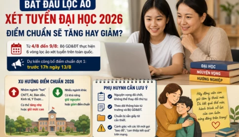 🚨 BẮT ĐẦU LỌC ẢO ĐẠI HỌC 2026: Điểm chuẩn sẽ tăng hay giảm?