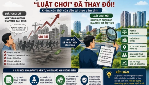 🏘️ Thị trường bất động sản đang bước vào "luật chơi" mới: Không còn thời của đầu tư theo cảm tính