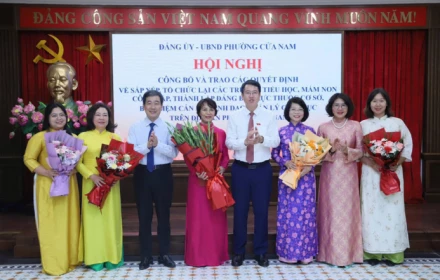 Chi tiết sắp xếp trường học ở phường Cửa Nam (Hà Nội)