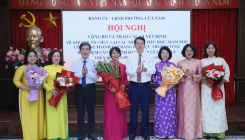 Chi tiết sắp xếp trường học ở phường Cửa Nam (Hà Nội)