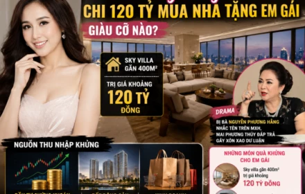 Mai Phương Thúy giàu cỡ nào mà chi 120 tỷ mua nhà tặng em gái?