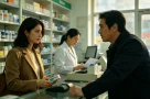 Sáng nay tôi đến hiệu thuốc mua thuốc và thấy một cô gái đang mua Viagra...
