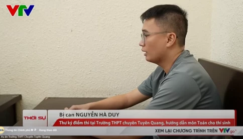 🔥 Thêm thông tin về vụ án Trường THPT Chuyên Tuyên Quang: Quá to gan