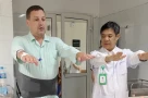 Nguyên Đại sứ Palestine trở lại Việt Nam chữa chấn thương đầu gối