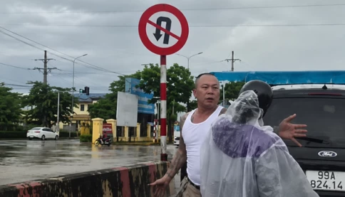 Xác minh vụ tài xế ô tô tát phụ nữ giữa đường ở Bắc Ninh