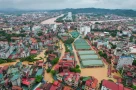 Mưa lớn dồn dập, Lạng Sơn chìm trong biển nước