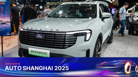 Mục sở thị Ford Territory phiên bản 7 chỗ tại triển lãm Auto Shanghai 2025, liệu sắp tới có tại Việt Nam?