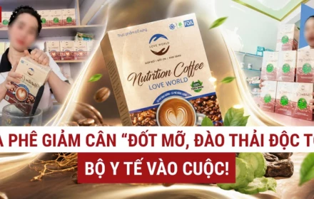Bộ Y tế “sờ gáy” cà phê giảm cân quảng cáo “đốt mỡ bụng”, "đào thải độc tố"