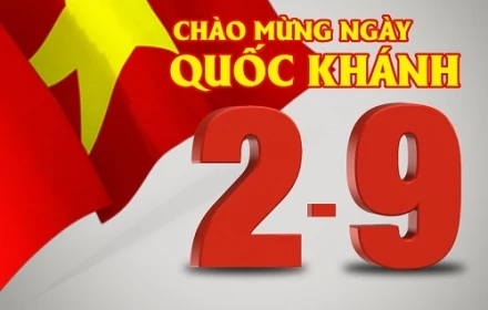 Chúc mừng ngày Quốc khánh 2/9