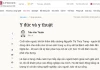 Trớ trêu! Thứ trưởng Trần Văn Thuấn đã có chia sẻ về y đức rất dài, vài tháng sau bị bắt về tội nhận hối lộ