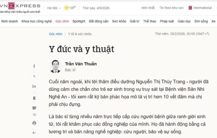 Trớ trêu! Thứ trưởng Trần Văn Thuấn đã có chia sẻ về y đức rất dài, vài tháng sau bị bắt về tội nhận hối lộ