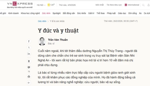Trớ trêu! Thứ trưởng Trần Văn Thuấn đã có chia sẻ về y đức rất dài, vài tháng sau bị bắt về tội nhận hối lộ