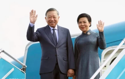 Hôm nay Tổng Bí thư, Chủ tịch nước Tô Lâm cùng Phu nhân lên đường thăm Nga, Pháp và dự Hội nghị Thượng đỉnh Không gian vũ trụ