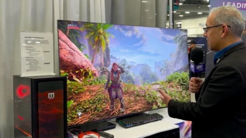 Lần đầu tiên trình diễn chơi game 8K 120Hz trên TV