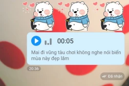 Cách chuyển tin nhắn thoại thành văn bản trên Zalo