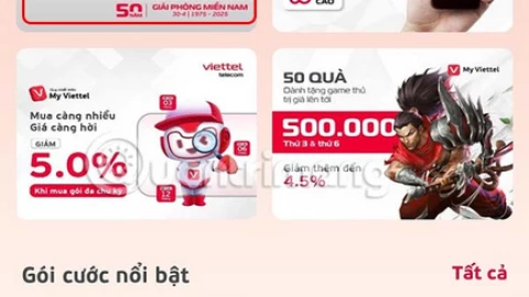 Nhận 50.000 điểm Viettel++ chào mừng Đại lễ 30/4