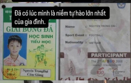 Vì sao cầu thủ Trọng Đại gây sốt mạng khi đăng xin việc và kể về cú trượt dài..