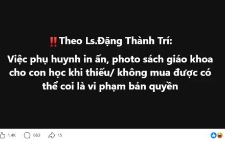 NXB phát hành file SGK pdf miễn phí, luật sư cảnh báo phụ huynh in cho con học là vi phạm bản quyền!