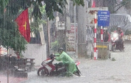 Dự báo thời tiết về đợt mưa rất lớn kéo dài nhiều ngày