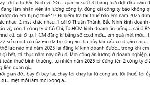 Vì sao người bị ăn cắp thông tin lập doanh nghiệp lại phải chạy đôn đáo để chứng minh mình không lập doanh nghiệp?