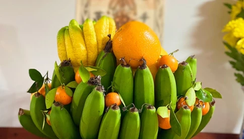 Dâng chuối thắp hương: Vì sao thường dùng chuối xanh, không dùng chuối chín?