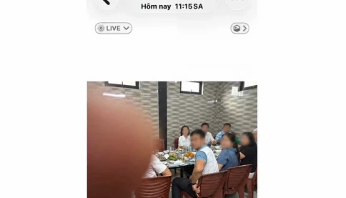 Bí thư xã bị phản ánh 'tụ tập ăn uống, sử dụng rượu, bia' trong giờ hành chính nói gì?