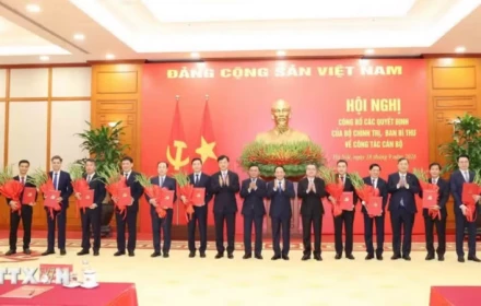 12 quyết định nhân sự được công bố chiều 18/9
