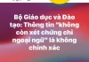 Không phải “bỏ IELTS”, cũng không phải phủ nhận thành tích học sinh giỏi!