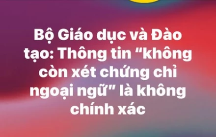 Không phải “bỏ IELTS”, cũng không phải phủ nhận thành tích học sinh giỏi!