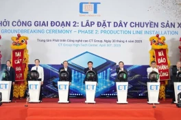 Việt Nam vừa khởi công nhà máy chip bán dẫn đầu tiên, hoàn toàn do người Việt làm chủ công nghệ