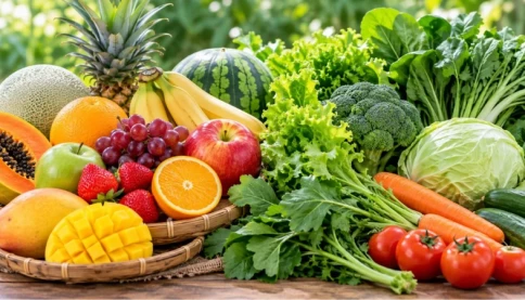 Ăn hoa quả có thể thay thế rau xanh không?