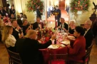 Quốc yến tại Nhà Trắng: Loạt tỷ phú Mỹ xuất hiện, rượu nâng ly của ông Trump và ông Tập gây chú ý