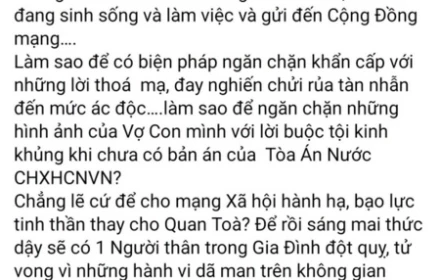 Vì sao 🚨 Nghệ sĩ Quyền Linh kêu cứu và đề nghị có biện pháp ngăn chặn hành vi xú.c ph.ạm, bôi nhọ bản thân và gia đình trên MXH?