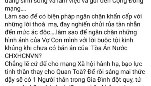 Vì sao 🚨 Nghệ sĩ Quyền Linh kêu cứu và đề nghị có biện pháp ngăn chặn hành vi xú.c ph.ạm, bôi nhọ bản thân và gia đình trên MXH?