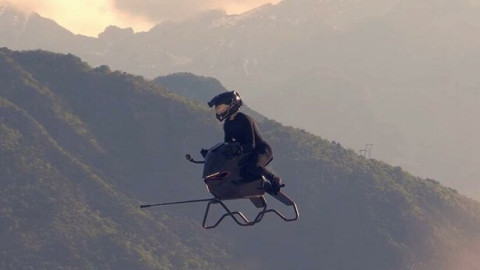 Volonaut Airbike trình làng: xe máy bay phản lực tốc độ tới 200 km/h, nhẹ hơn gấp 7 lần so với một chiếc xe máy thông thường