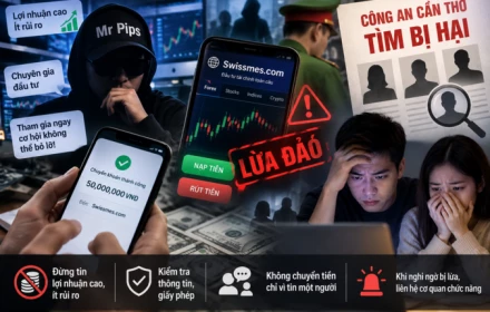 Công an Cần Thơ tìm bị hại của Mr Pips: Đừng để những “lời mời đầu tư” trên mạng đánh trúng lòng tham